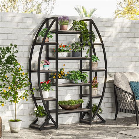 oval plant stand|jazlina plant stand reviews.